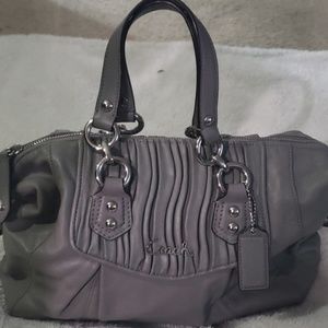 Leather  Coach purse